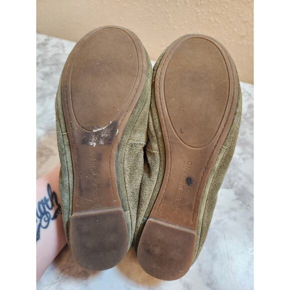 Lucky Brand Women's‎ Olive Green Erin Round Toe Ballet Flats Size 7.5 - Picture 5 of 7